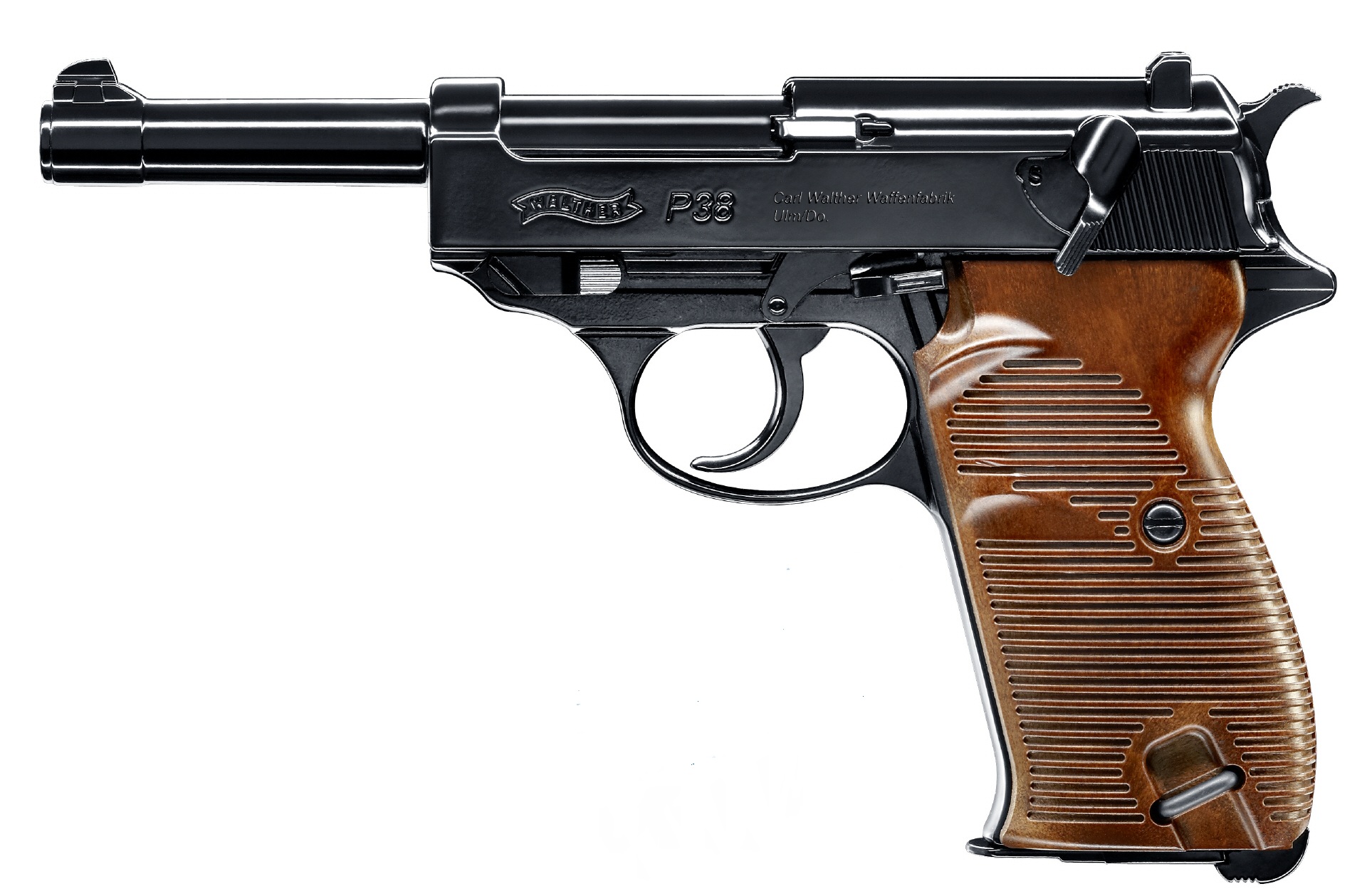 Пистолет Umarex Walther P38 металл - фото 1