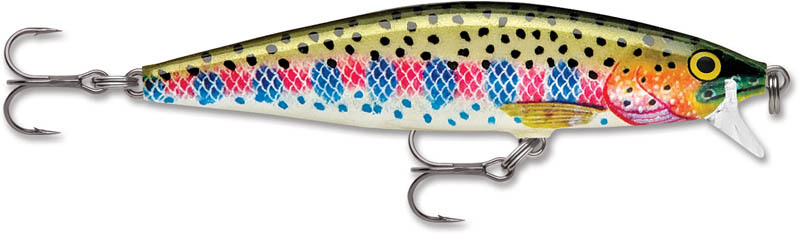 Воблер Rapala Flat Rap 08 RT 0,9-1,8м 8см 7гр - фото 1