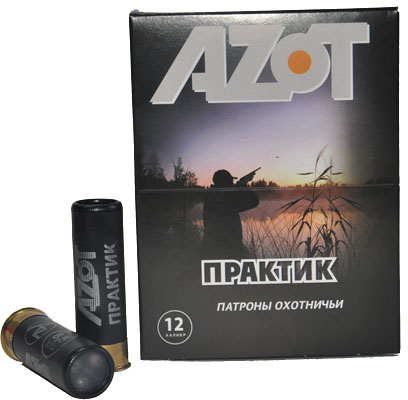 Патрон 12х70 Азот Практик 10 28г био