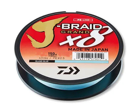 Шнур Daiwa J-Braid Grand X8E 0,18м 135м IB - фото 1