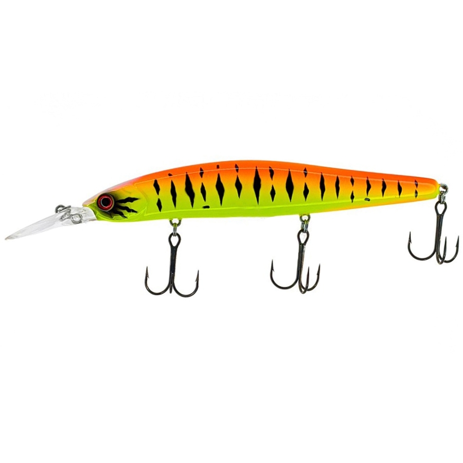 Воблер Daiwa Steez Minnow 125SP MR Red Tiger - фото 1