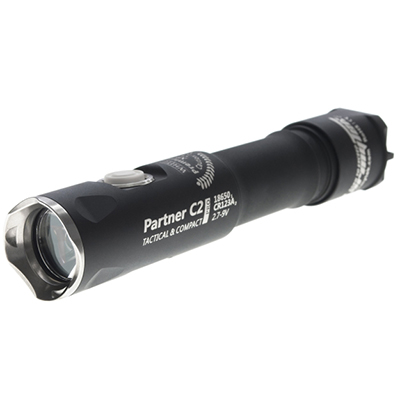 Фонарь Armytek Partner C2 Pro v3 XP-L теплый серебро - фото 1