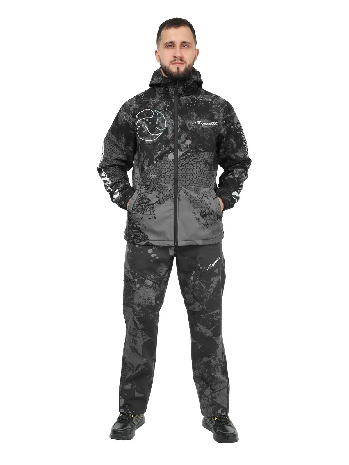Костюм Aquatic К-23 camo black - фото 1