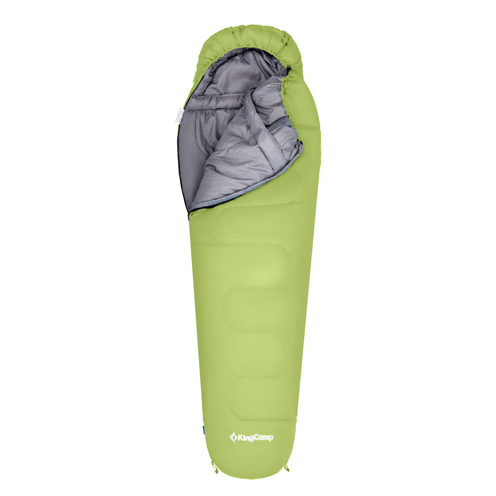 Спальный мешок King Camp Treck 300 -10C 215x80x55 зелёный левый - фото 1