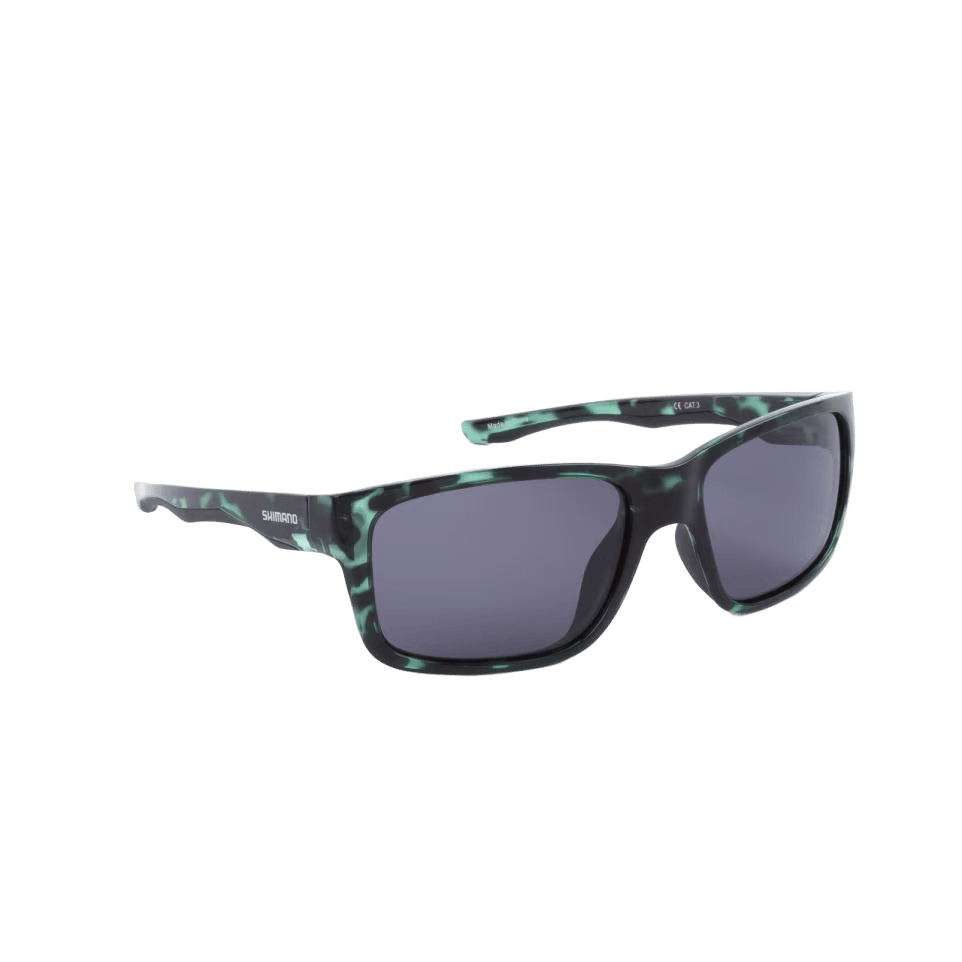 Очки Shimano Aspire Green Tortoiseshell & Dark Grey - фото 1