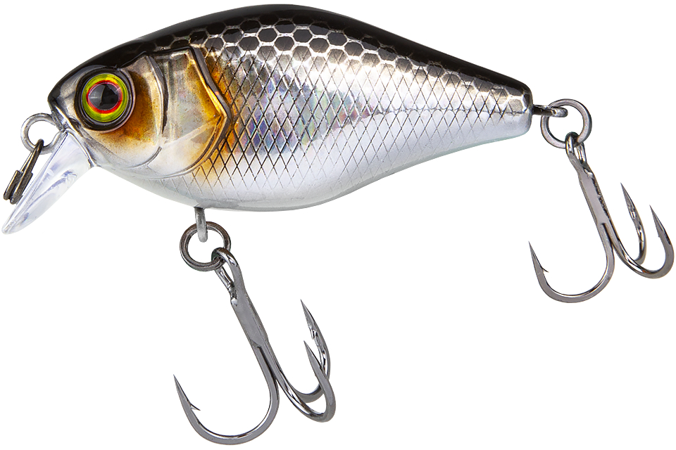 Воблер Jackall Chubby 41 SR Silent hl silver & black - фото 1