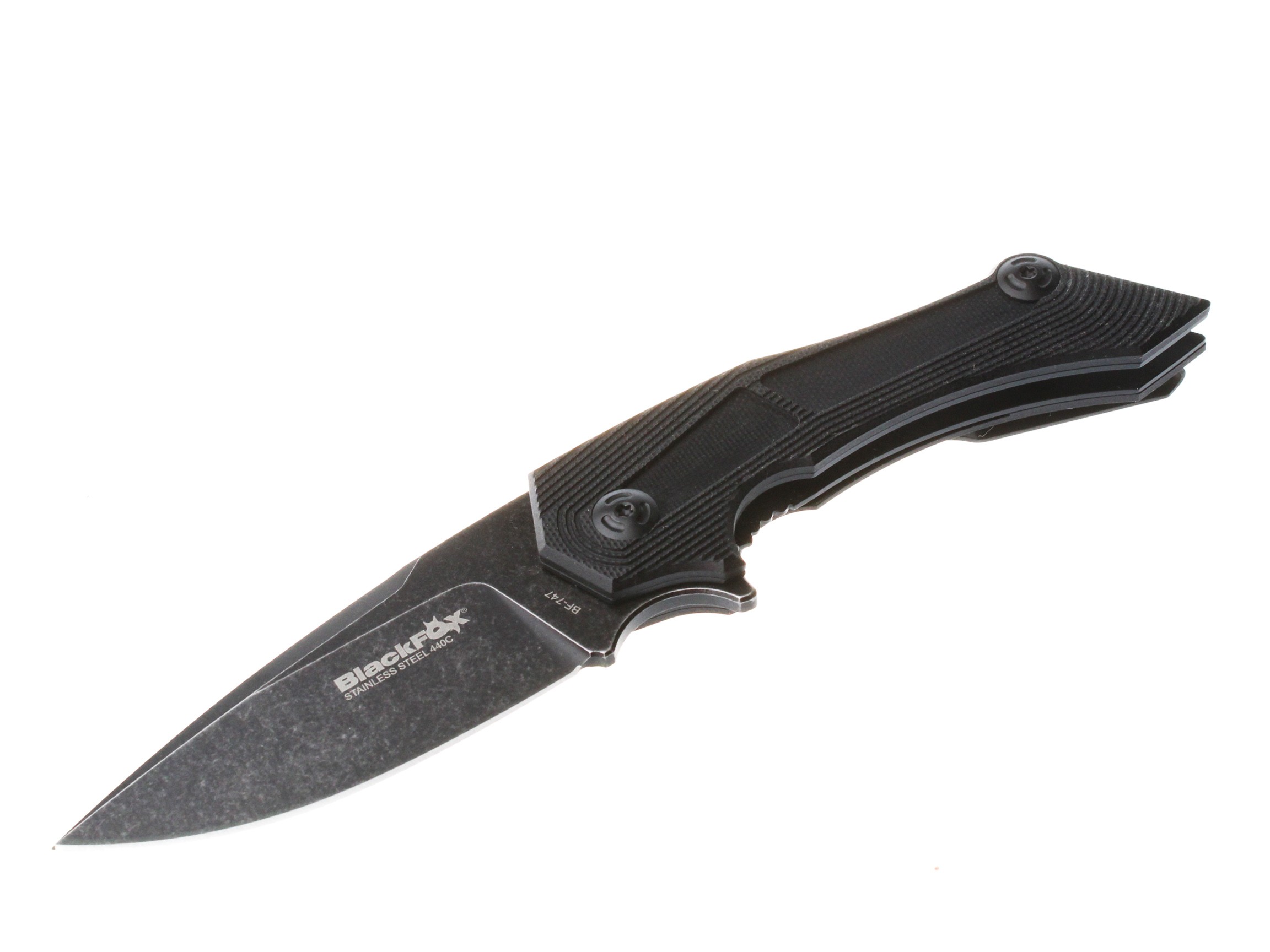 Нож Fox Knives Munin складной сталь 440С 8,5см рукоять G10 черный