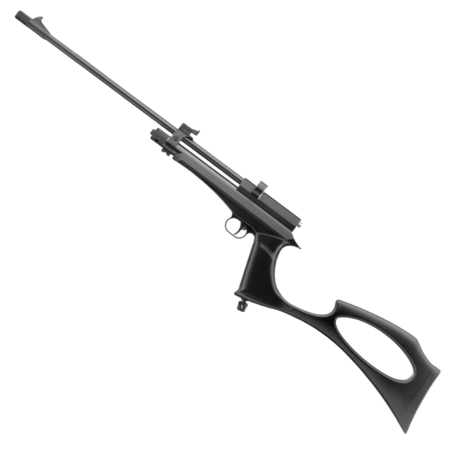 Винтовка Sturm Snowpeak CP2 Black 5,5 CO2 7-заряд + full spare set - фото 1