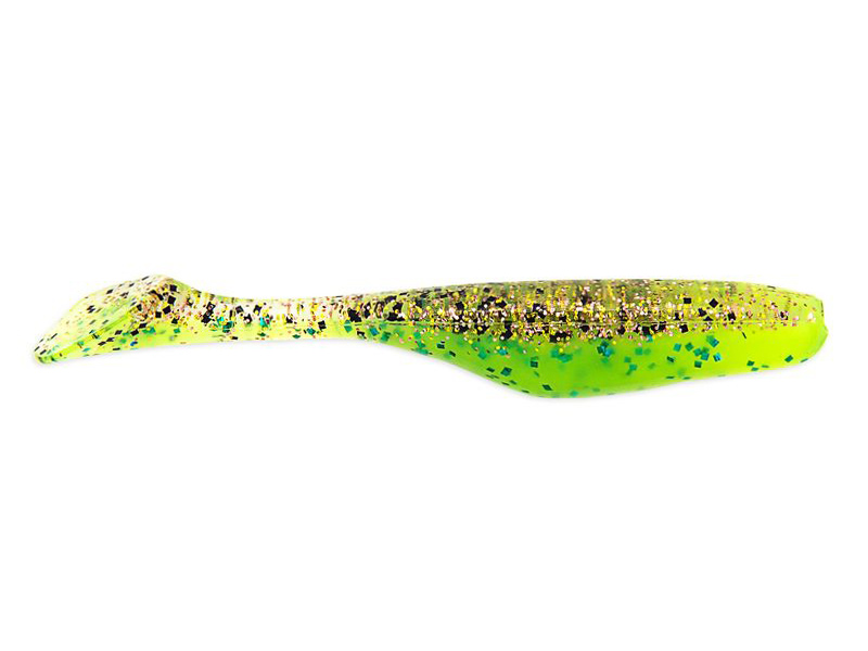 Приманка Bass Assassin Walleye Assassin 4&quot; Glitter Bug - фото 1