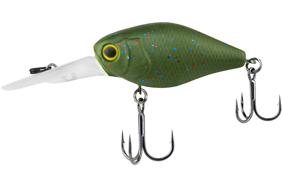 Воблер Jackall Diving Chubby 41мм mat glitter olive - фото 1