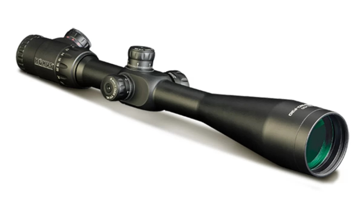 Прицел Konus pro F-30 6-24x52 FFP 30мм SF Modified 1/2 Mil-Dot с уровнем  красна - фото 1