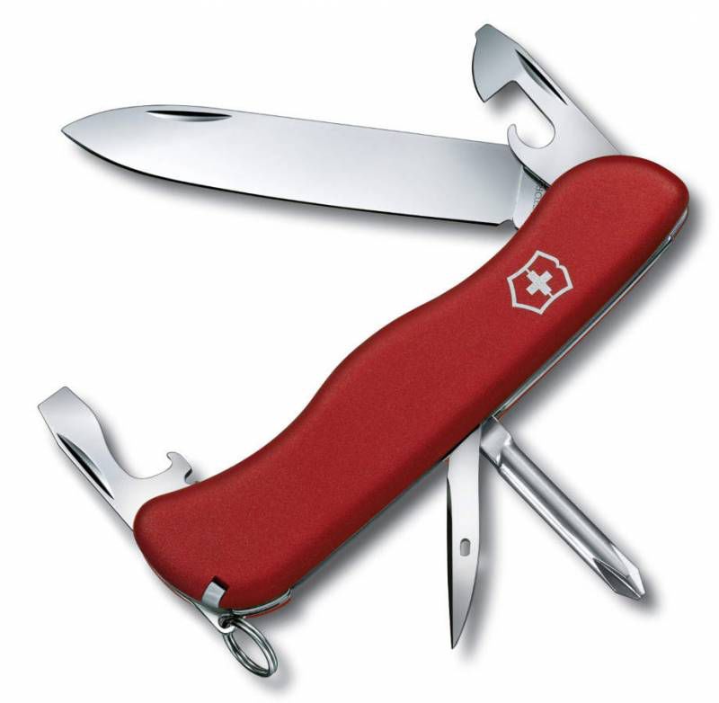 Нож Victorinox Adventurer 111мм 11 функций красный - фото 1