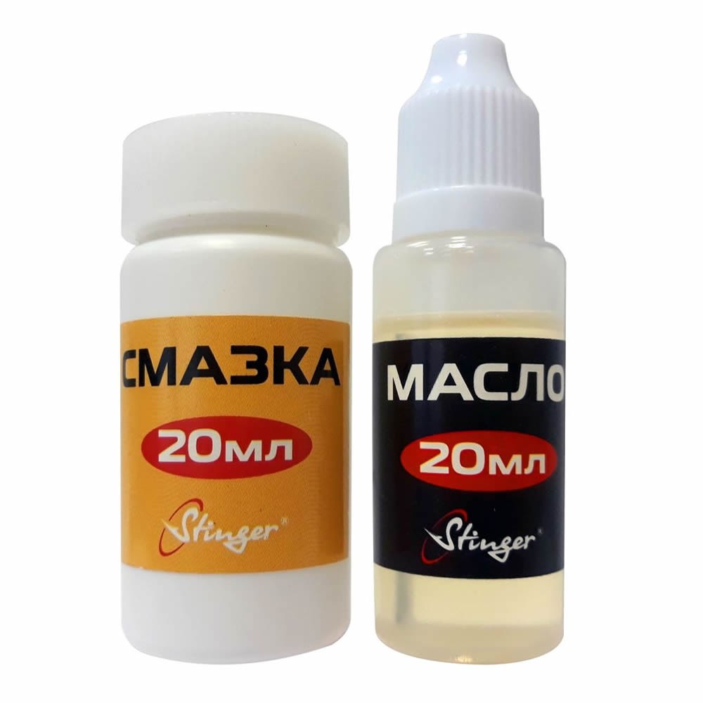 Смазка Stinger OilGreace kit 2*20мл Смазка+Масло - фото 1