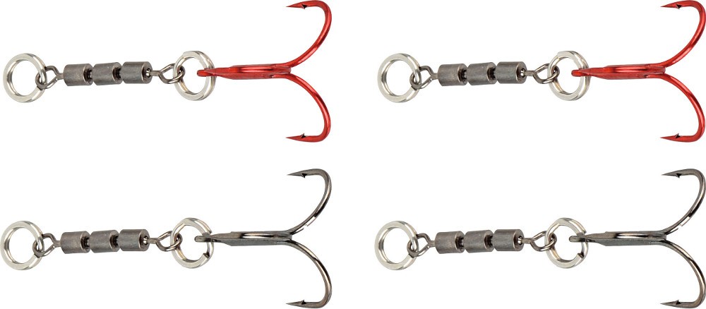 Крючки Savage Gear SpinShad Stinger двойные №2 4pcs - фото 1