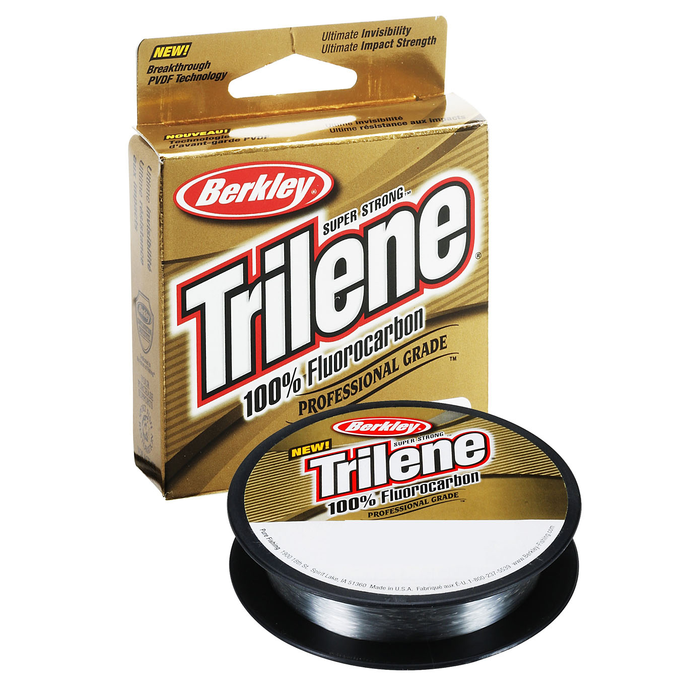 Леска Berkley Trilene Fluorocarbon clear 50m 0.40 - фото 1