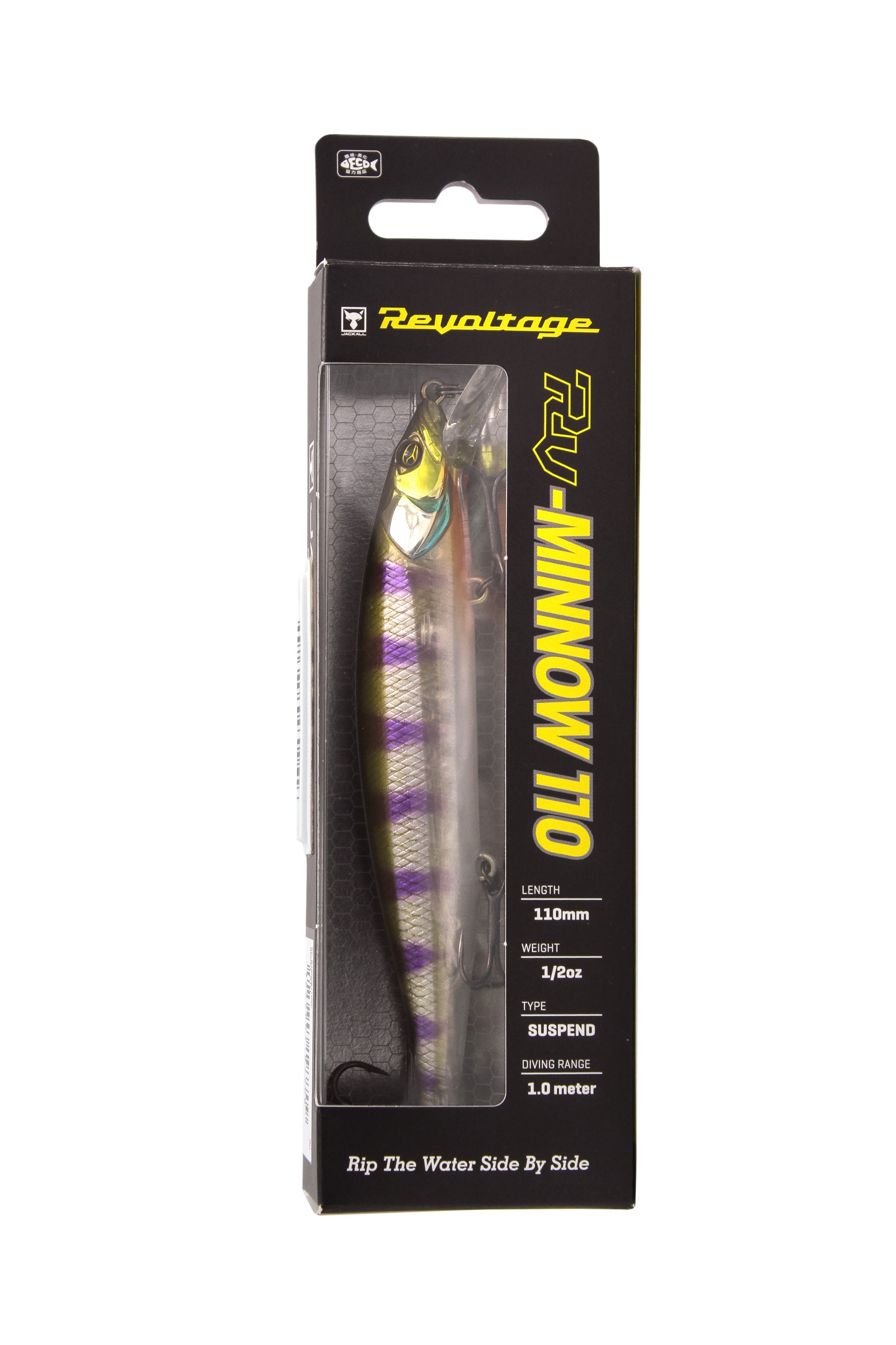 Воблер Jackall RV-Minnow 110 SP ghost gill - фото 1