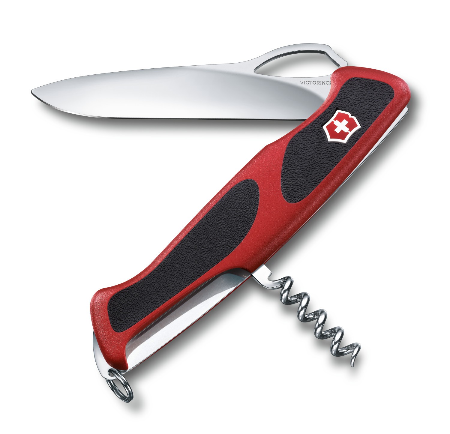 Нож Victorinox Ranger Grip 130мм 5 функций красный/черный - фото 1