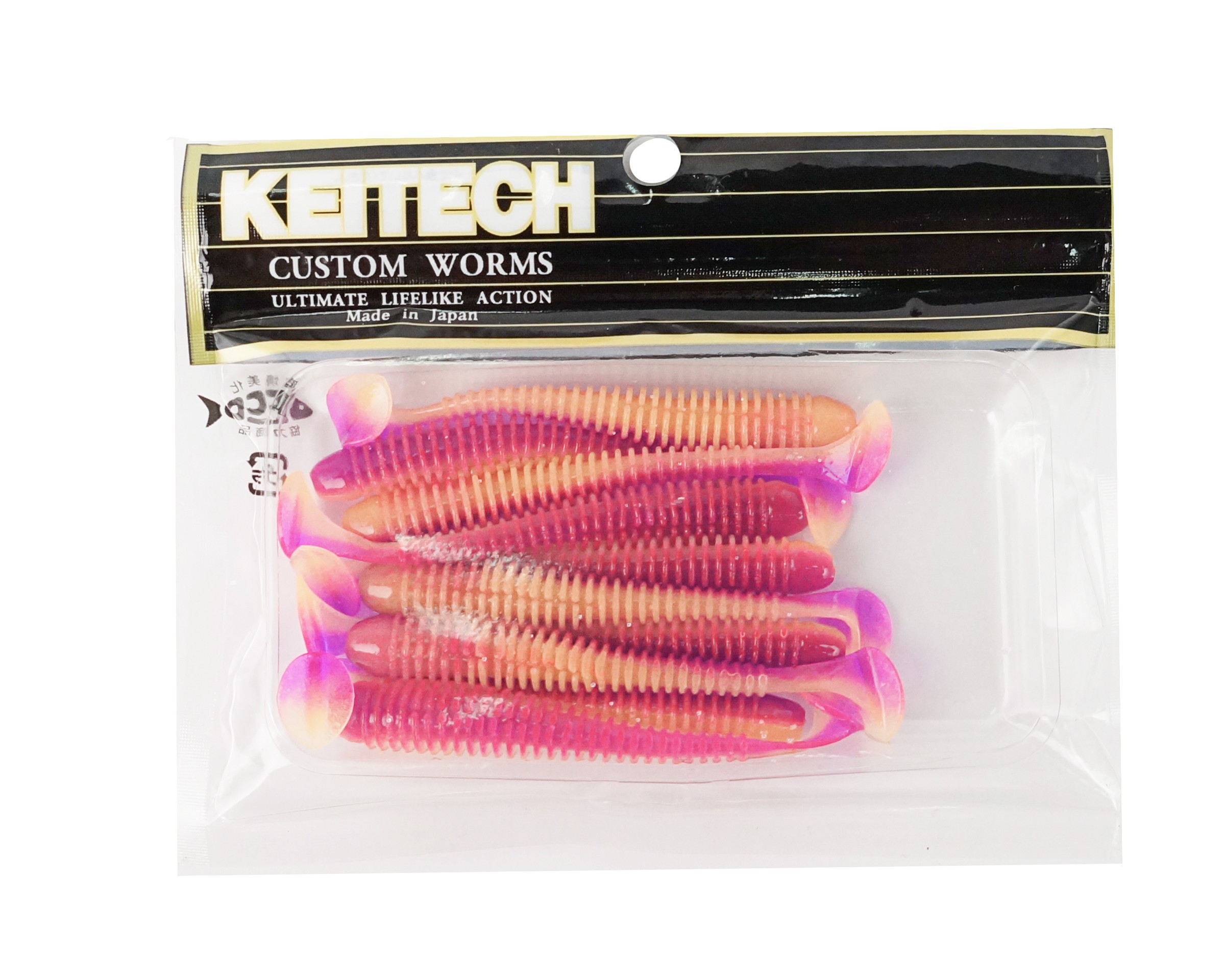 Приманка Keitech виброхвост Swing impact 3" Pal 12  Grape shad - фото 1