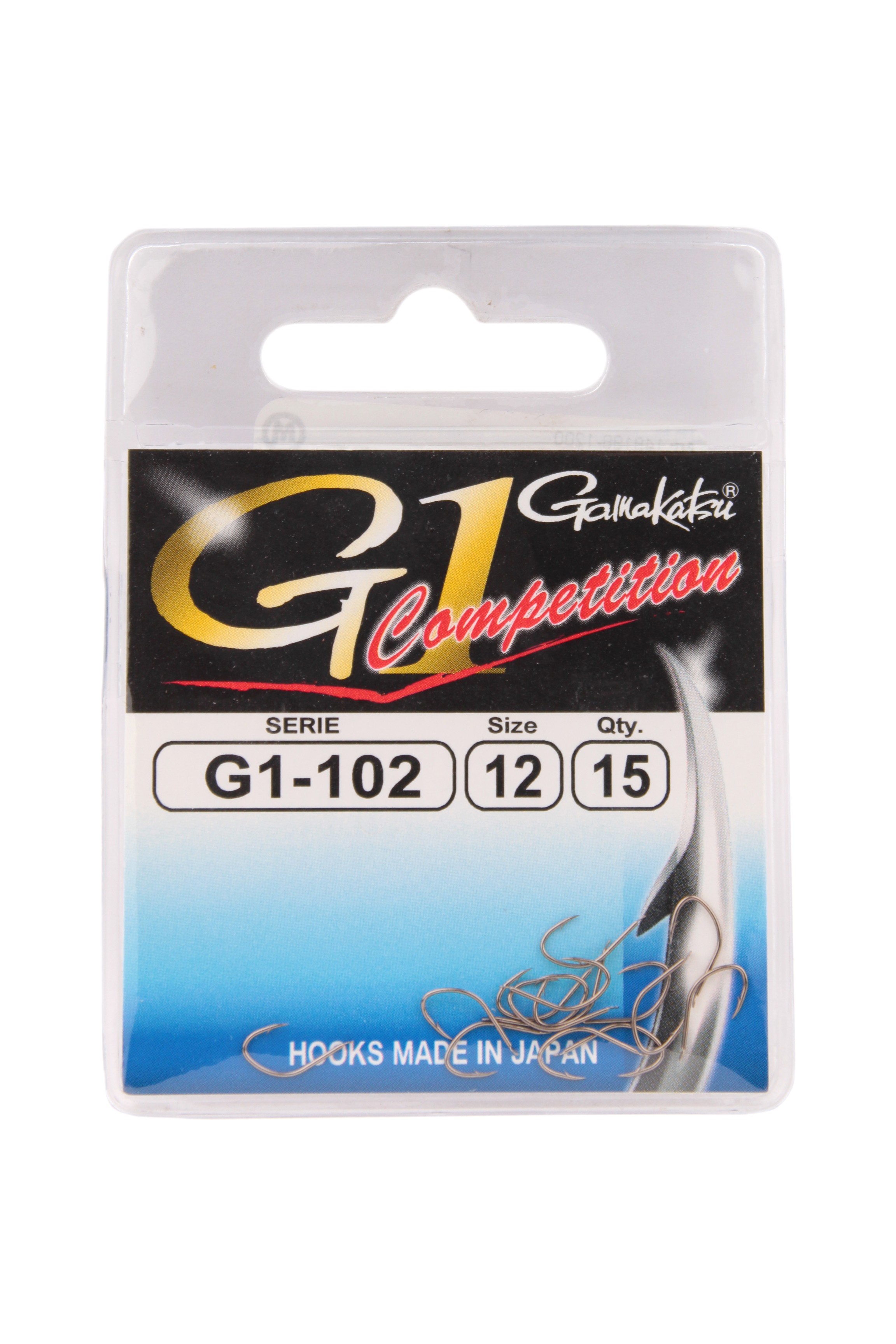 Крючок Gamakatsu G1 Competition 102 №12 - фото 1