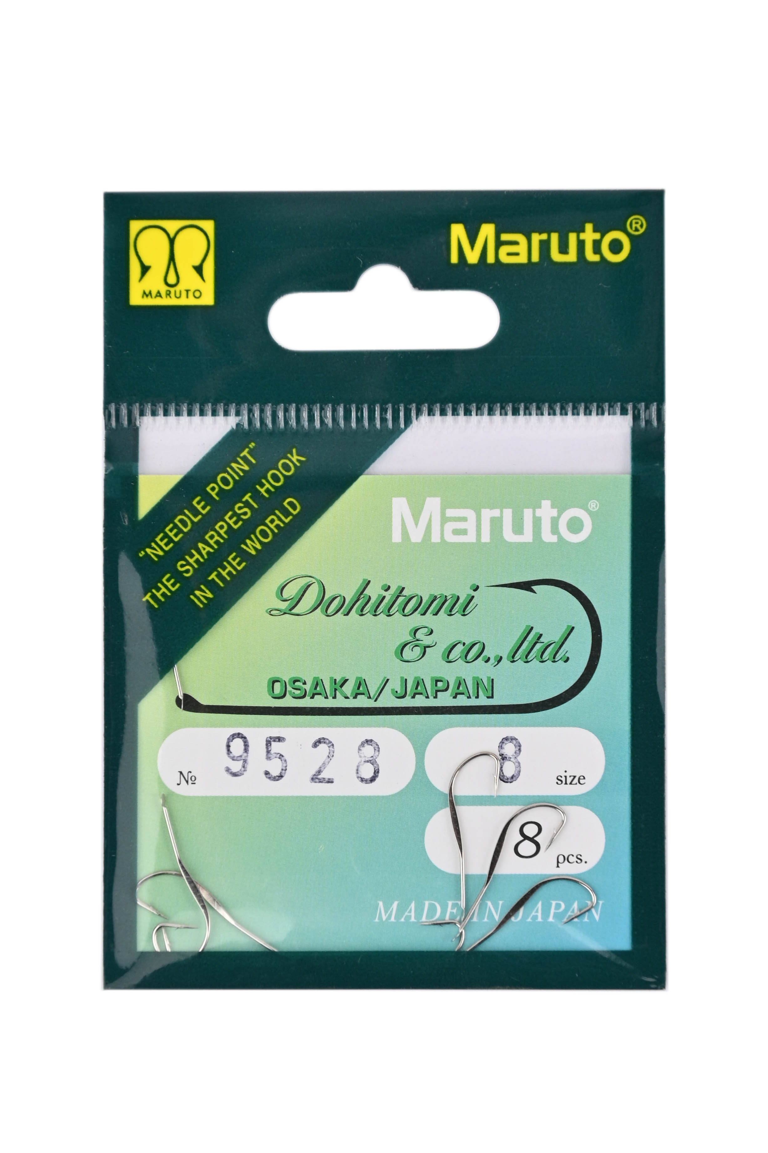 Крючки Maruto 9528 Ni №8 8шт - фото 1