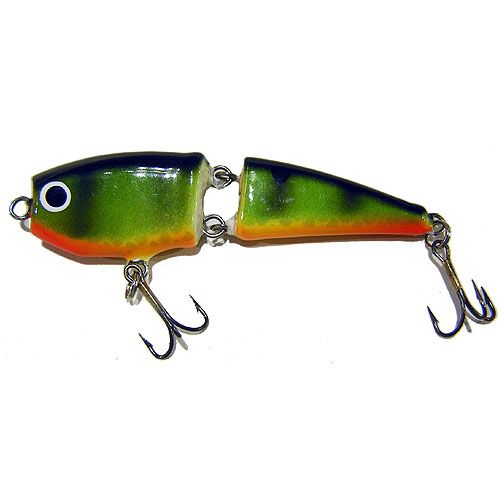 Воблер Lucky John Rolling minnow RM08-24F тонущий двухсоставной джерк - фото 1