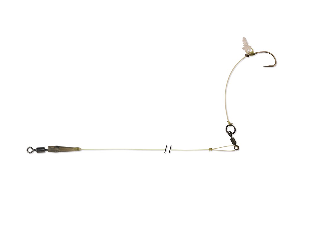 Оснастка Carp Spirit Hinged stiff rig barbed S4 - фото 1