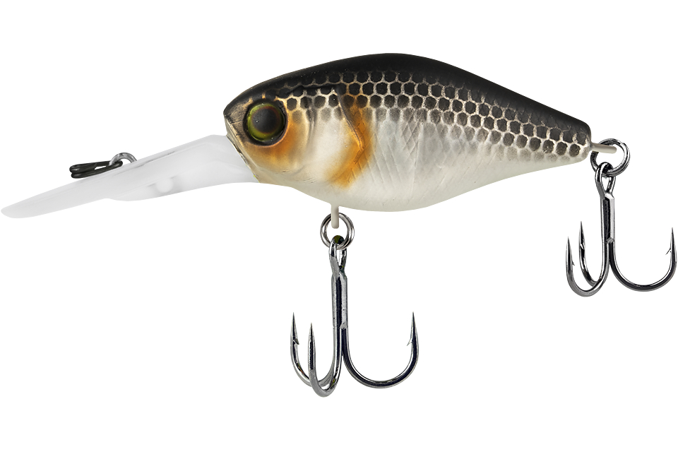 Воблер Jackall Diving Chubby 41мм uv mat silver & black - фото 1