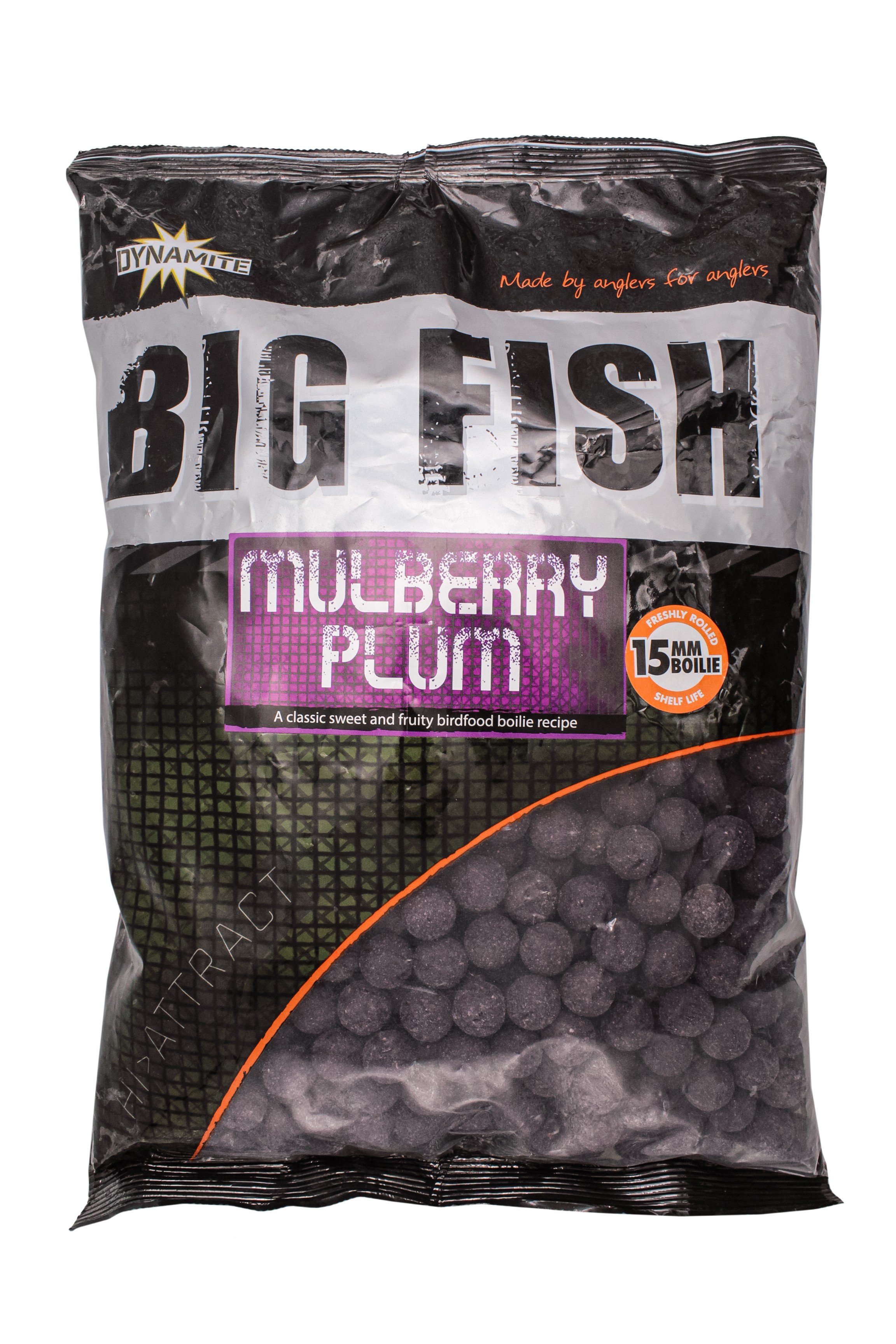 Бойлы Dynamite Baits Mulberry Plum hi-attract  15мм 1,8кг - фото 1