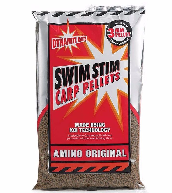Пеллетс Dynamite Baits Swim stim amino 3мм 900гр - фото 1
