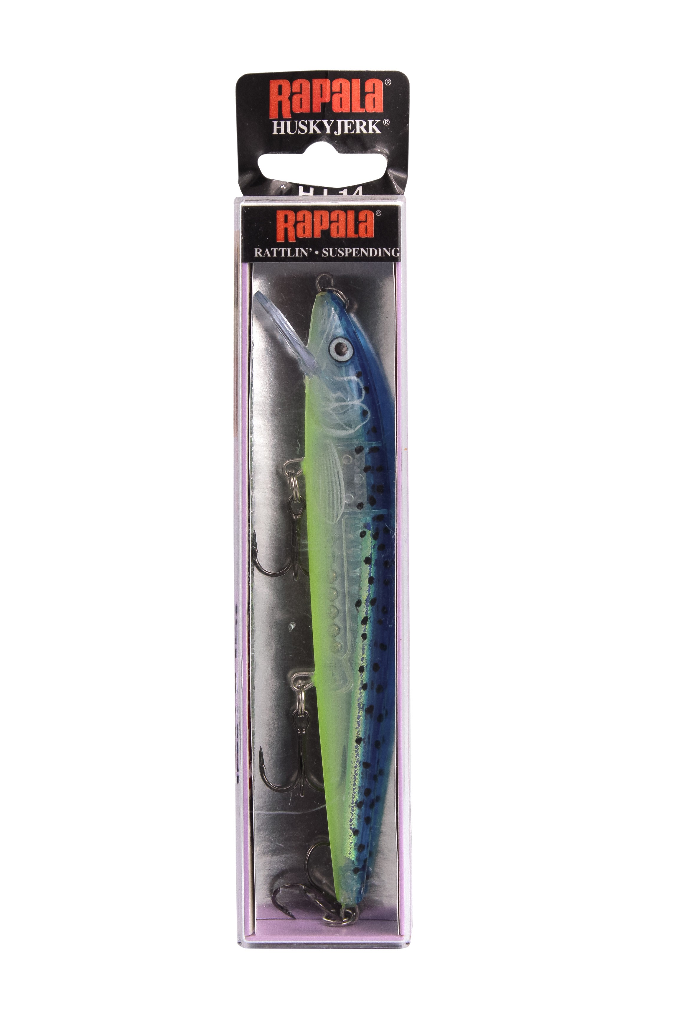 Воблер Rapala Husky Jerk HJ14 GBM - фото 1