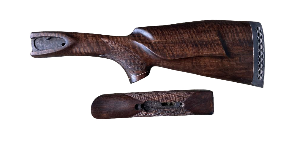 Приклад+цевье Левша ТОЗ-54 Монте-Карло люкс орех - фото 1