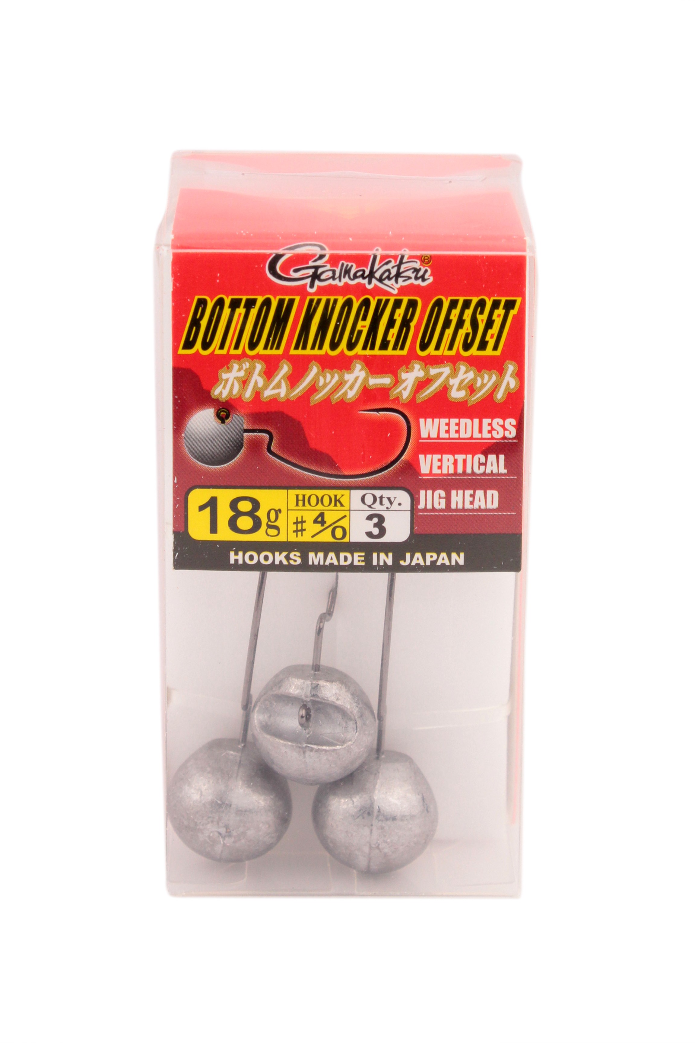 Джиг-головка Gamakatsu Bottom knocker 18G №4/0