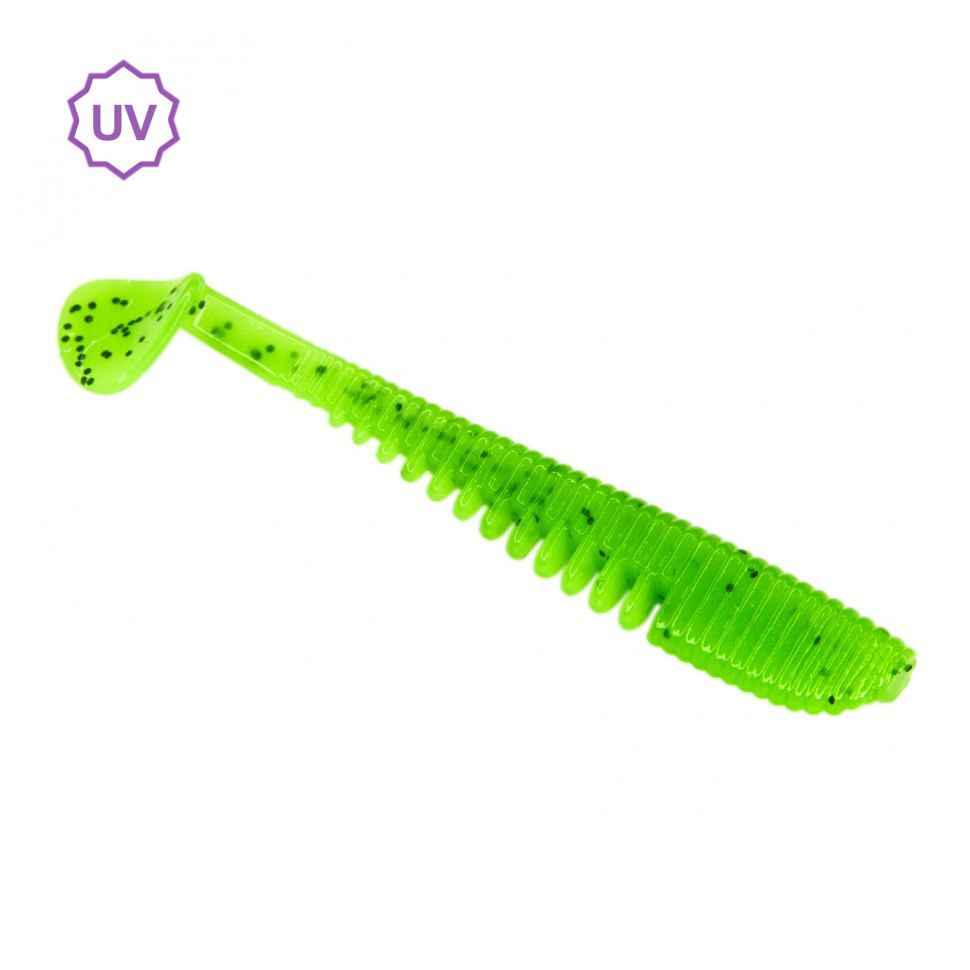 Приманка ESOX Awanura 2,5" 63мм цв.FK013 Green Pepper уп.8шт - фото 1