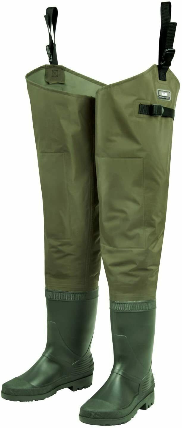 Сапоги DAM Hydroforce nylon taslan hip wader bootfoot green  - фото 1