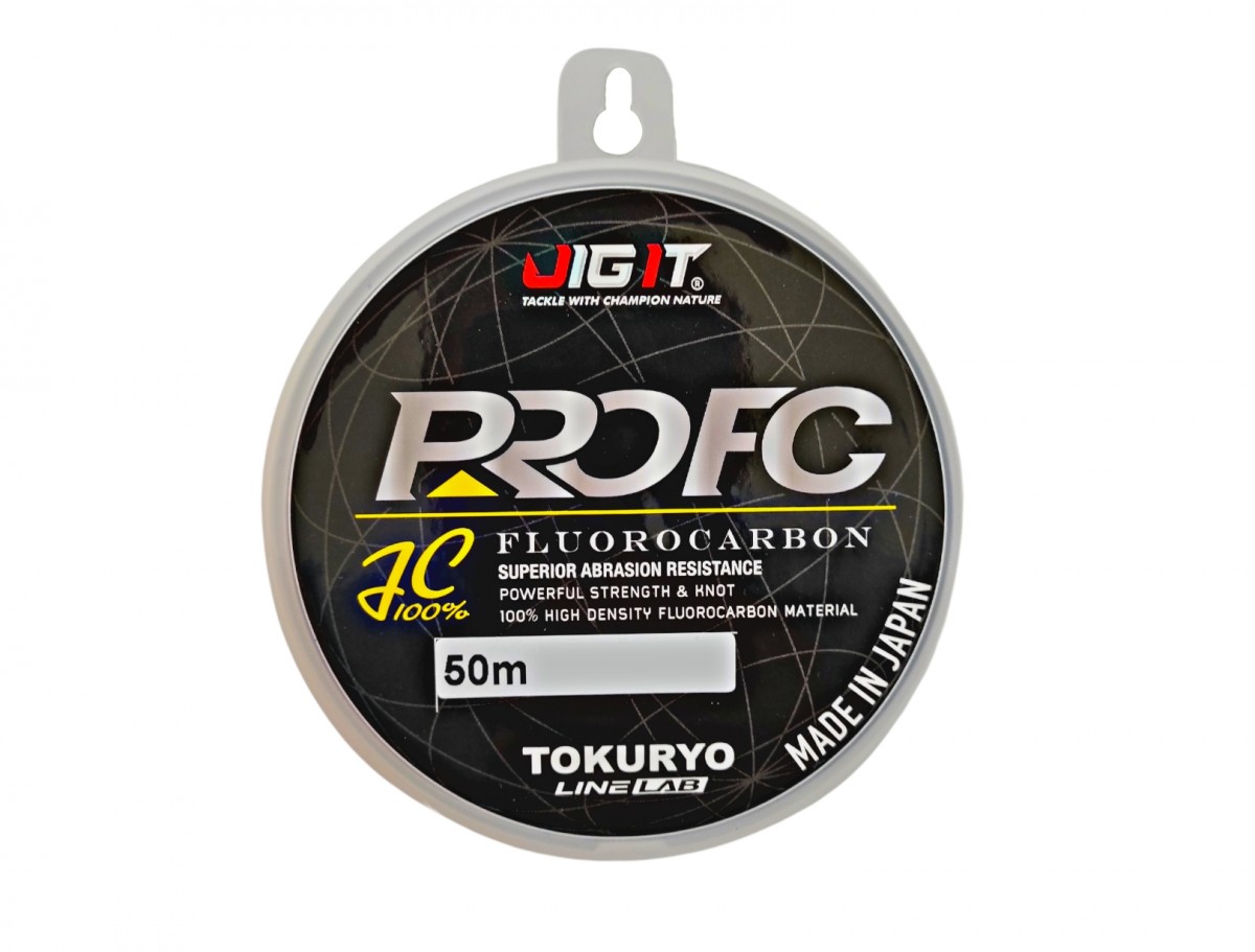 МП Флюорокарбон Jig It x Tokuryo Fluocarbon Pro FC 0,418mm 50 m - фото 1
