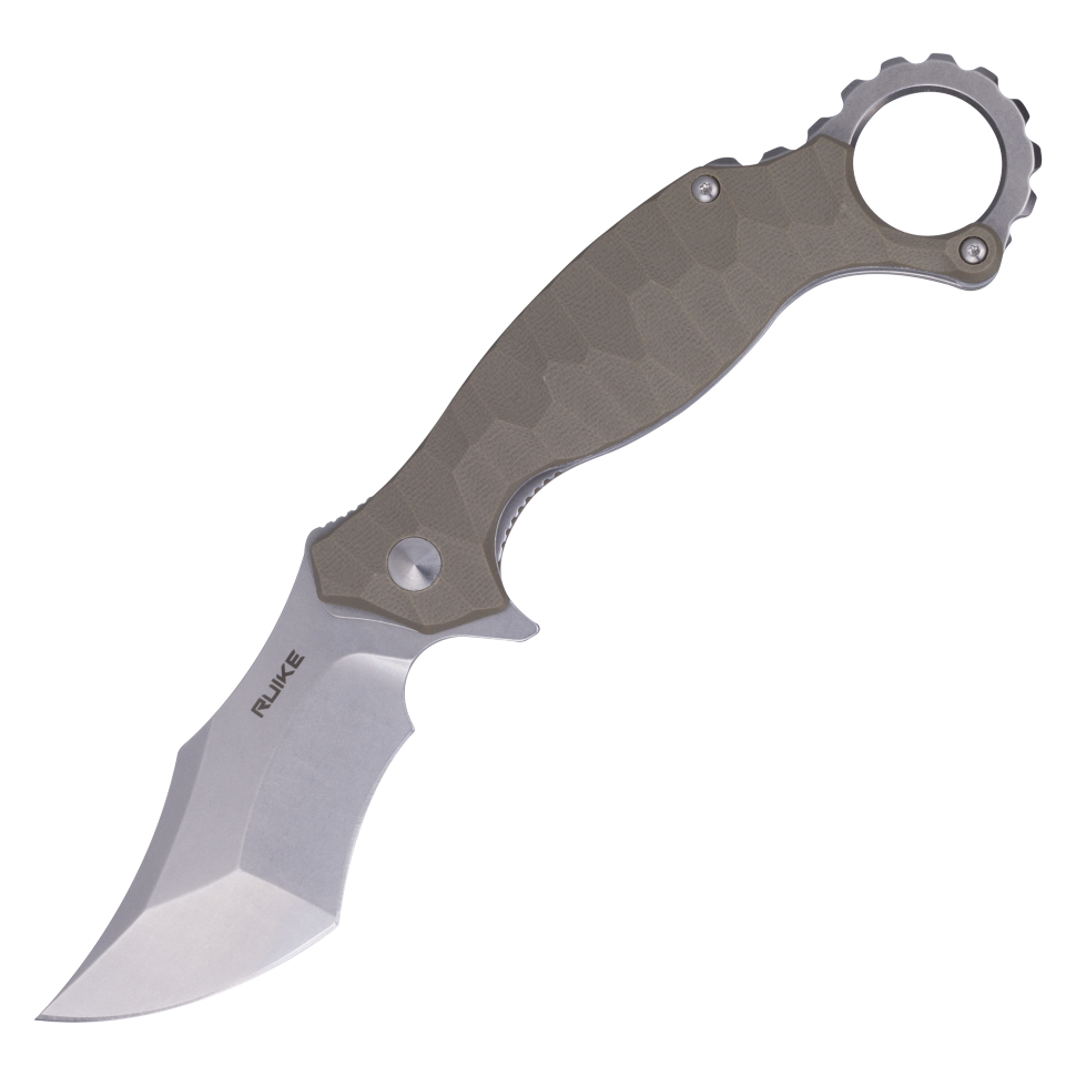 Нож складной Ruike P881-W песочный - фото 1