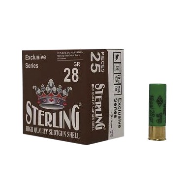 МП Патрон STERLING 16/70 № 4  28 гр. (пачка 25 шт.) - фото 1