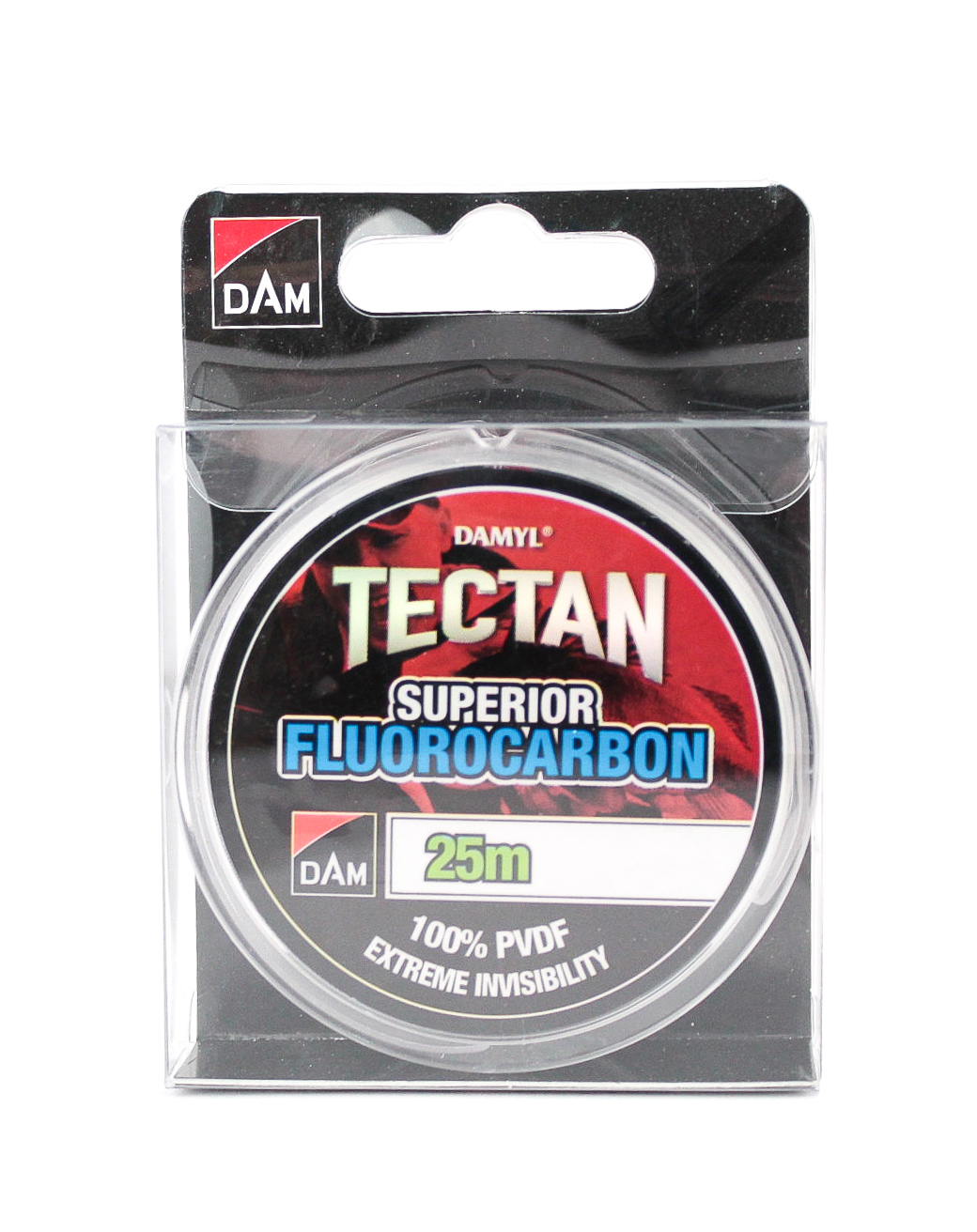 Леска DAM Tectan Superior FC 25м 0,18мм 2,7кг 6lb - фото 1