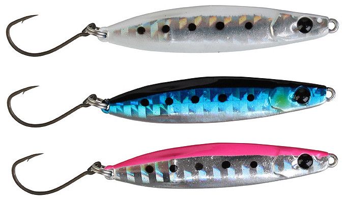 Пилькер Savage Gear LRF Psycho Sprat 5гр 3шт sardine, white glow, pink flash - фото 1
