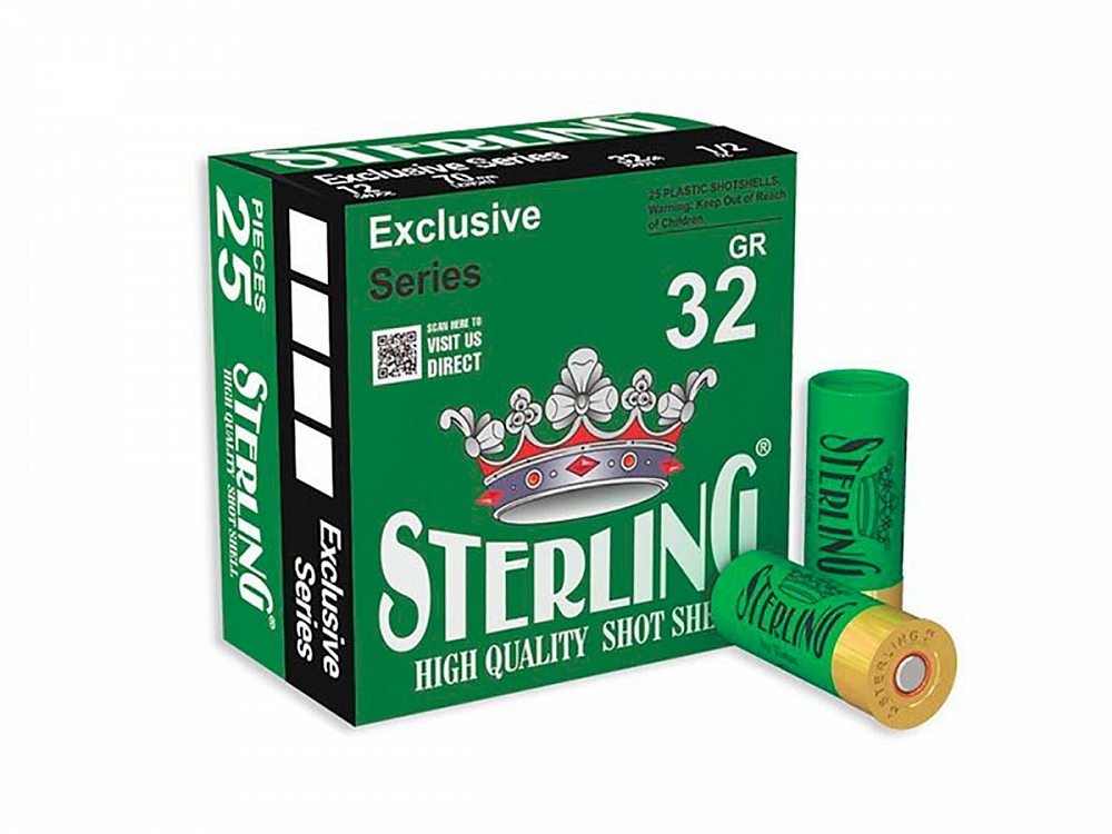 МП Патрон STERLING 12/70 с пулей  SLUG 32 гр. (пачка 10 шт.) - фото 1