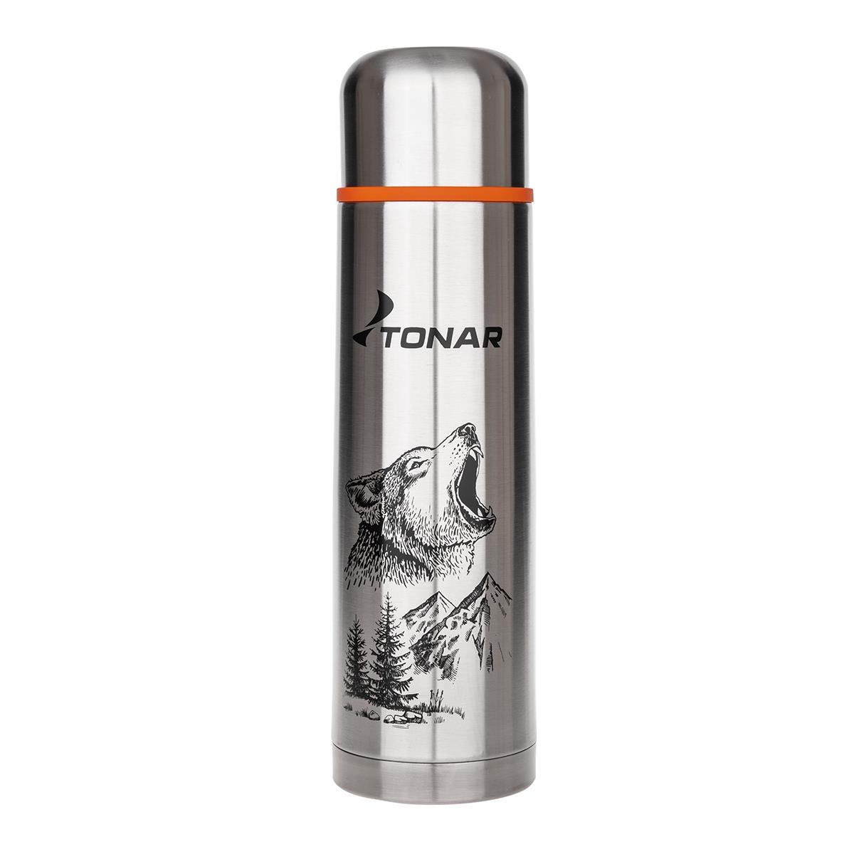 МП Термос (HS.TM-050-W) 1000ML Волк TONAR - фото 1