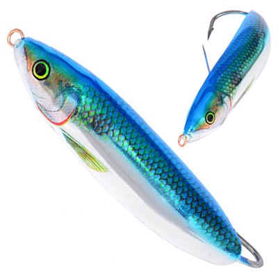 Блесна Rapala MINNOW SPOON RMS08 BSD 8г н/з - фото 1