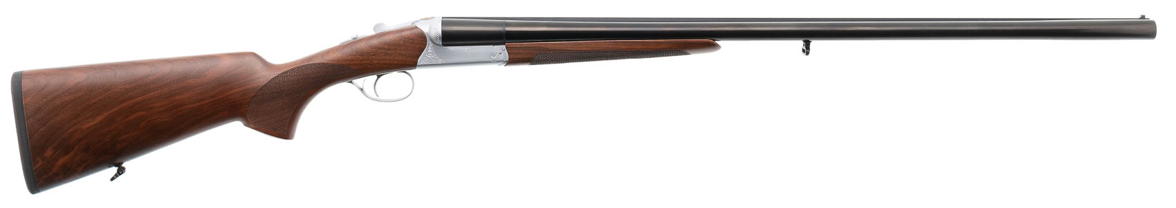 МП HUGLU 200A Silver/Black 12х76 L-760, 1С, S/S, станд.экстрактор 5СМЧ,ключ,кейс - фото 1