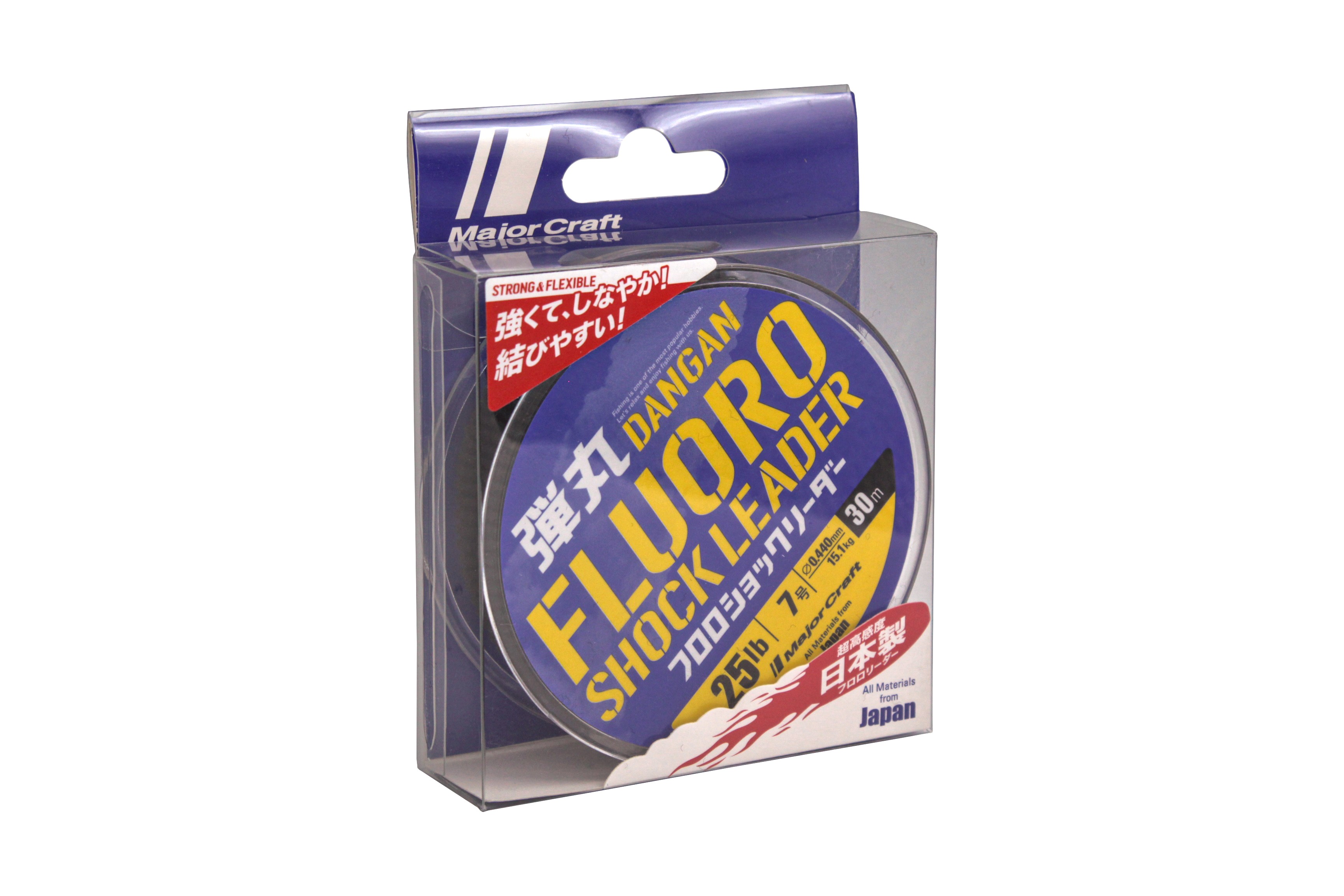 Леска Major Craft Fluorocarbon 30м DFL-0.440мм 25lb - фото 1