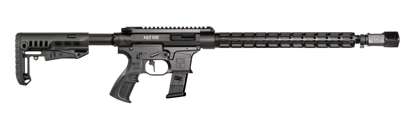 Карабин Adar 9x19 NL9SE 15'' резьба 16x1 Alfa Precision Glock Sport V2 Carbon - фото 1