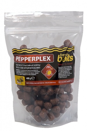 Бойлы Fresh Baits Дамбелс 15/20мм 400гр pepper plex  - фото 1