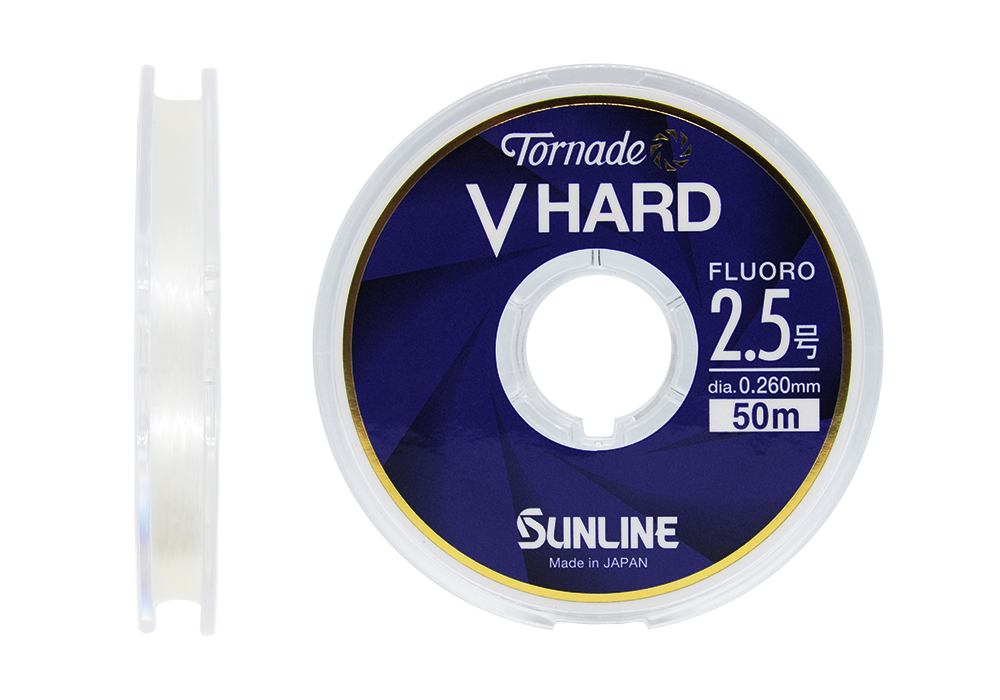 Леска Sunline Tornade V Hard FC 2.5/0.260мм 5кг/10lb 50м Clear - фото 1