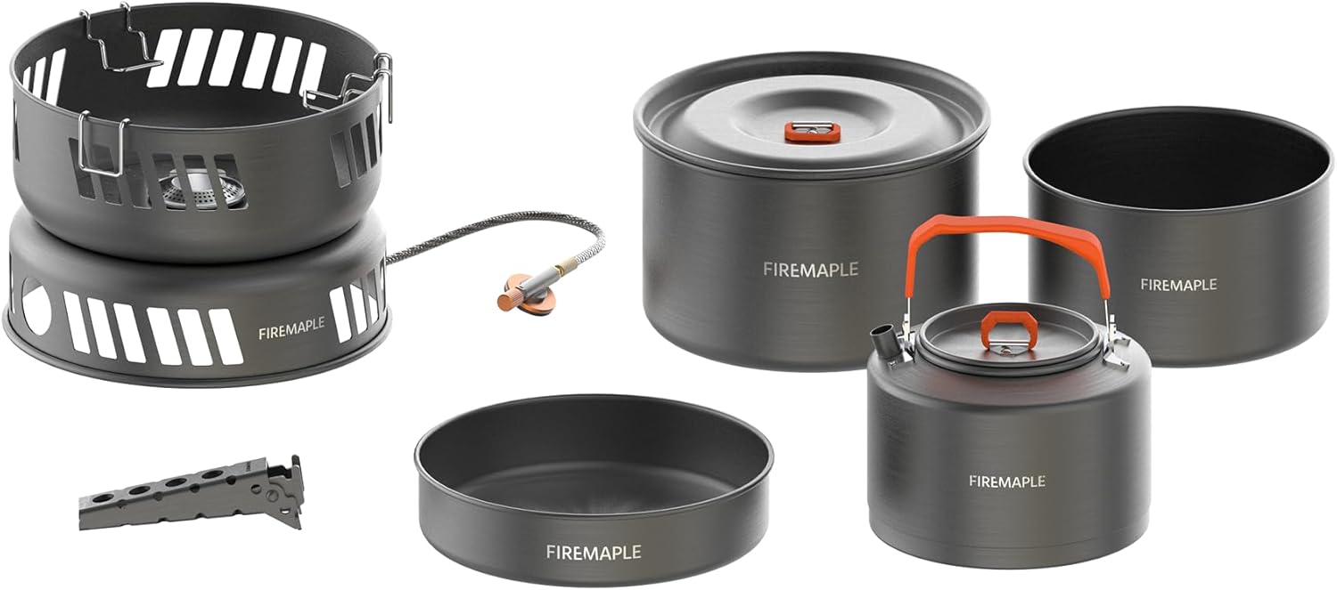 Набор посуды Fire-Maple Cooking Kit W/gas - фото 1