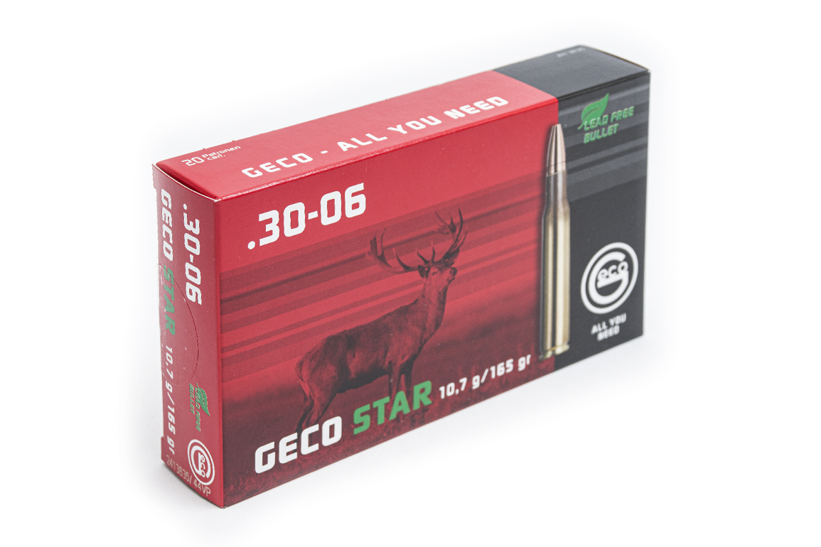 МП Патрон 30-06Sprg Geco Star 10,7g 165gr - фото 1
