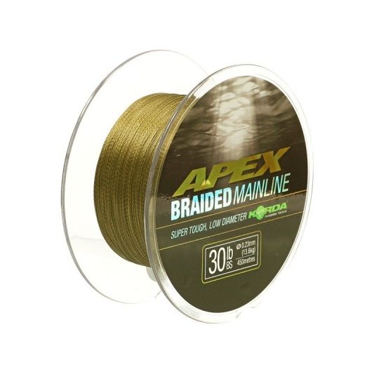 Шнур Korda Apex braided mainline 450м 30lb - фото 1